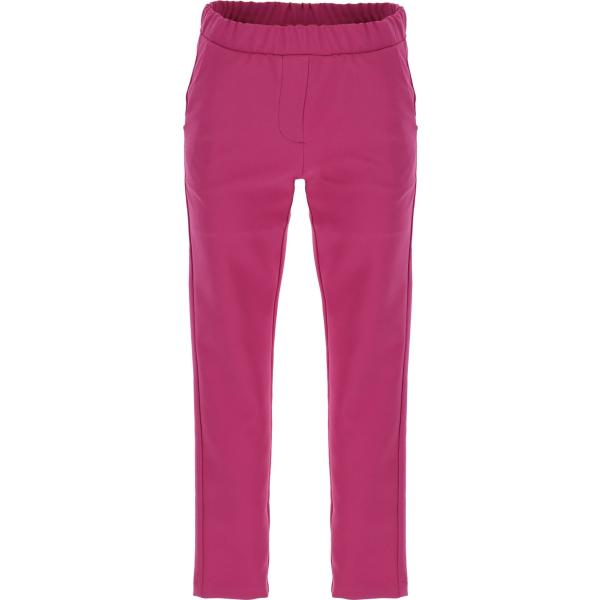pantaloni Imperial rosa tinta unita