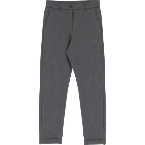 pantaloni capri Imperial grigio tinta unita