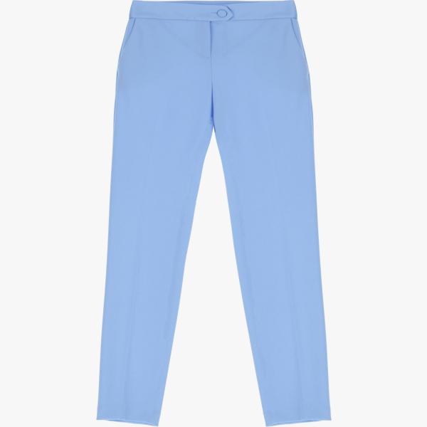 pantaloni Imperial viola tinta unita