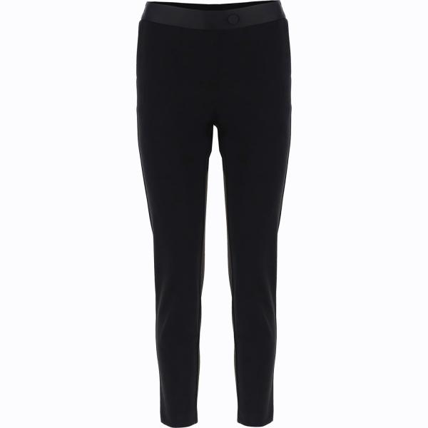 pantaloni Imperial nero tinta unita