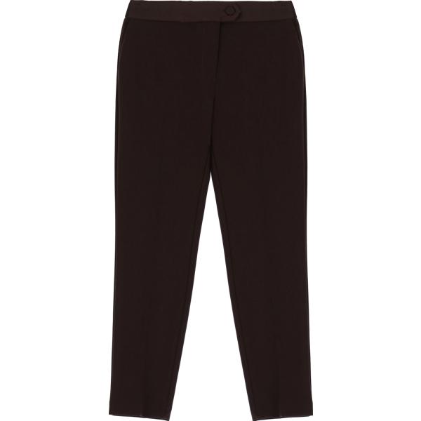 pantaloni Imperial marrone tinta unita