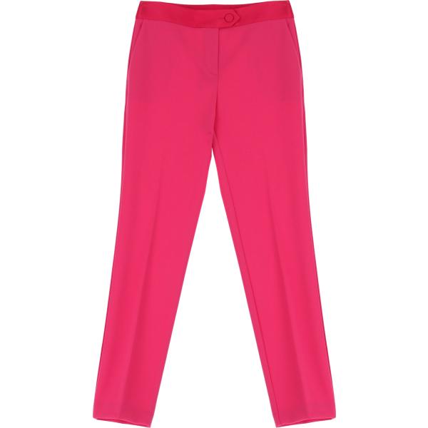 pantaloni Imperial rosso tinta unita