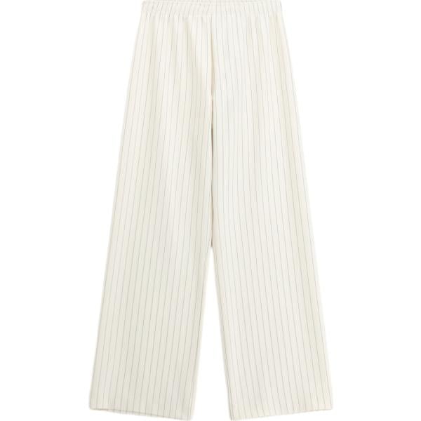 pantaloni a palazzo Imperial bianco a righe