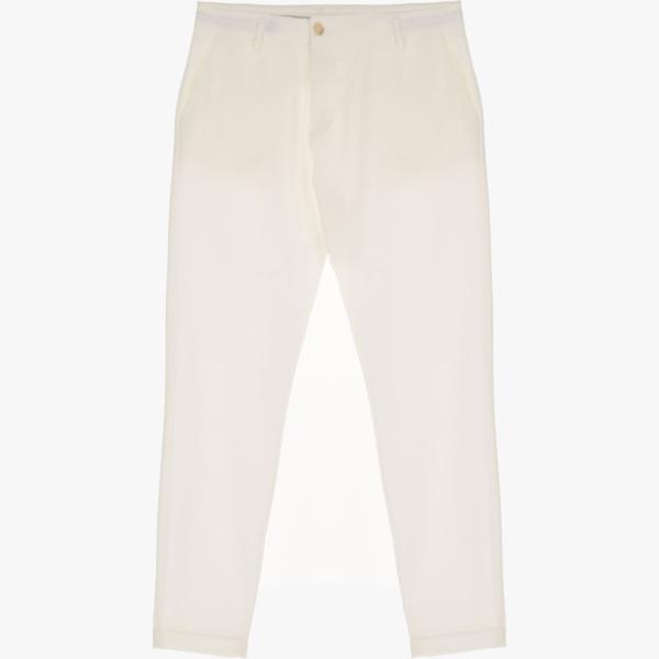 pantaloni Imperial bianco tinta unita