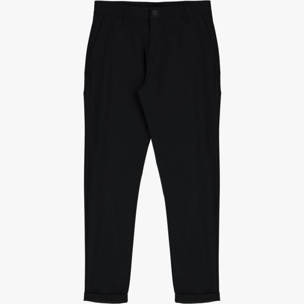 pantaloni Imperial nero tinta unita