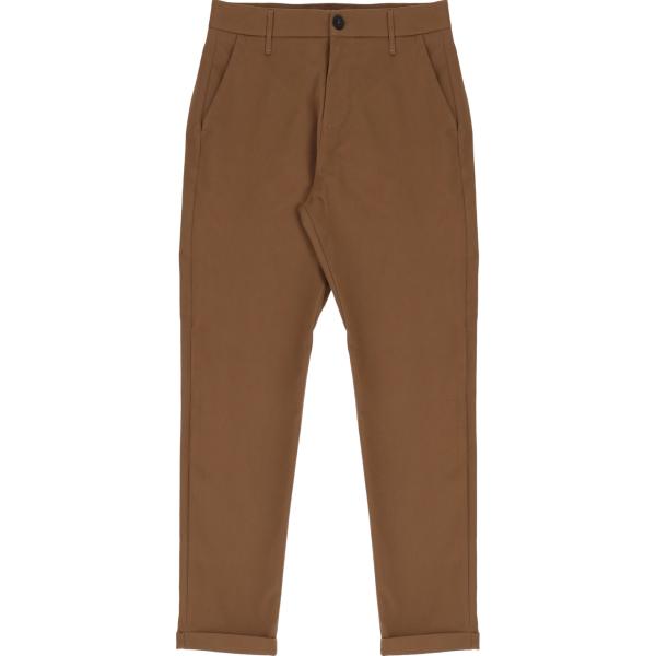 pantaloni Imperial marrone tinta unita