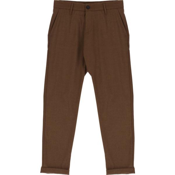 pantaloni Imperial marrone a righe