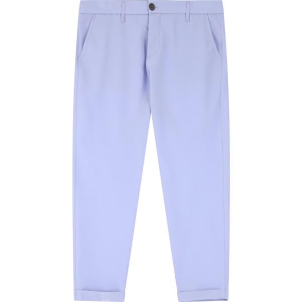 pantaloni chino Imperial viola tinta unita
