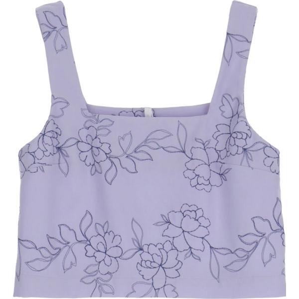 top Imperial grigio a fiori