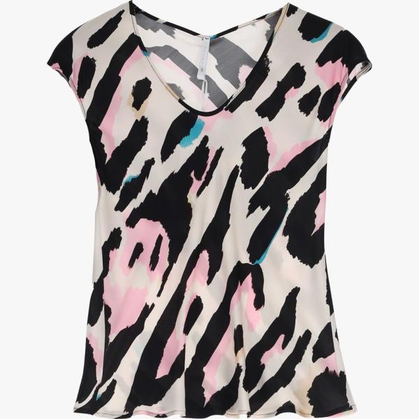 top Imperial multicolore animalier