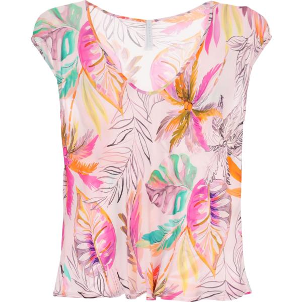 top Imperial rosa a fiori