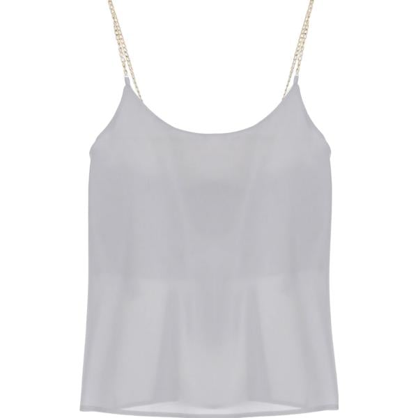 top Imperial grigio tinta unita