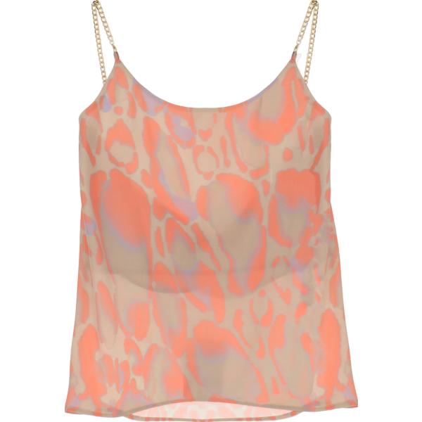 top Imperial marrone animalier