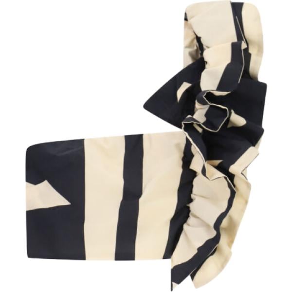 top Imperial multicolore con stampe