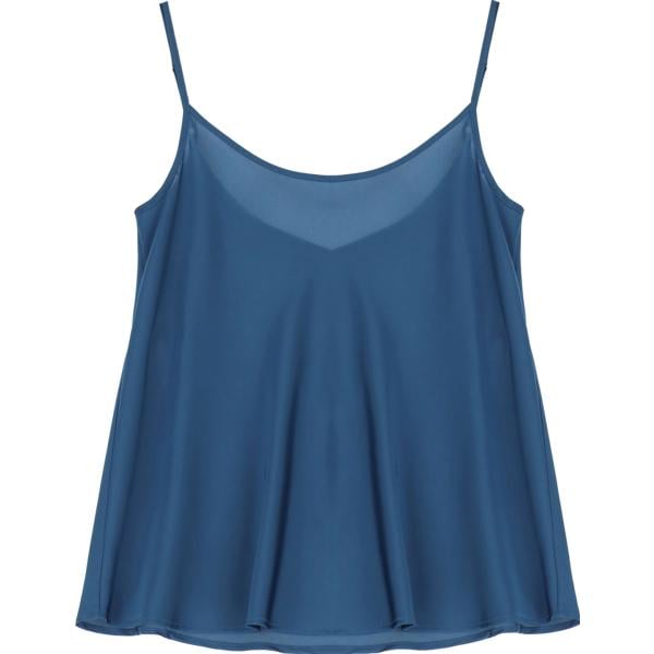 top Imperial blu tinta unita