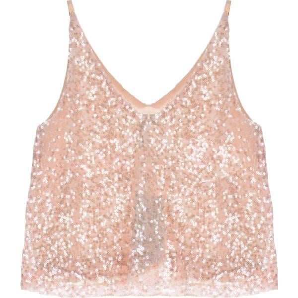 top Imperial marrone tinta unita