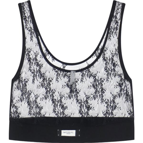 top Imperial multicolore a fiori
