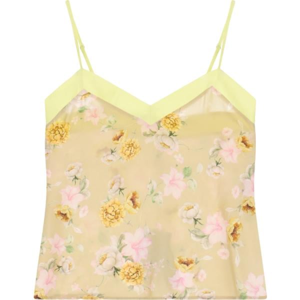 canottiere Imperial marrone a fiori