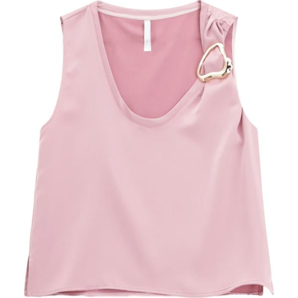 tuta corta Imperial rosa