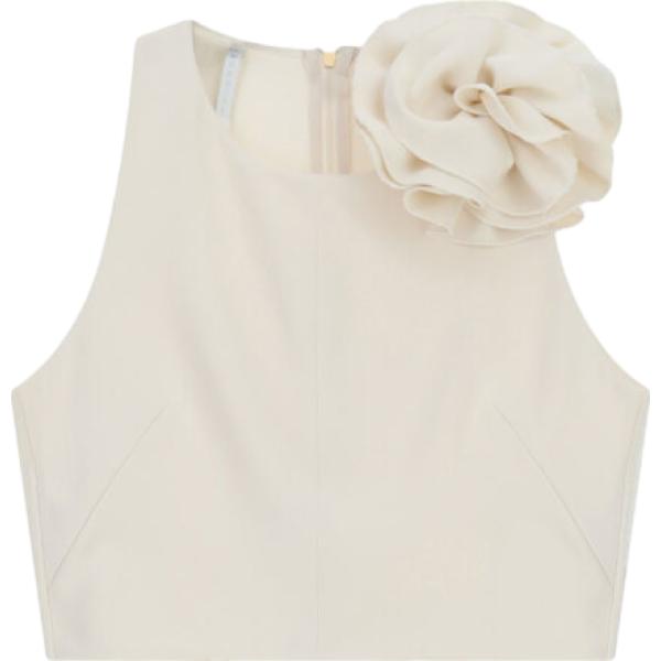 top Imperial grigio a fiori