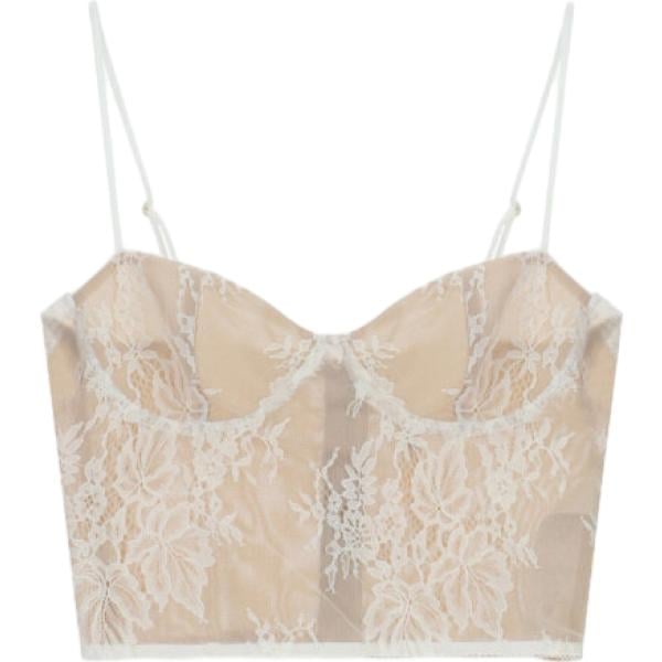 canottiere Imperial marrone a fiori