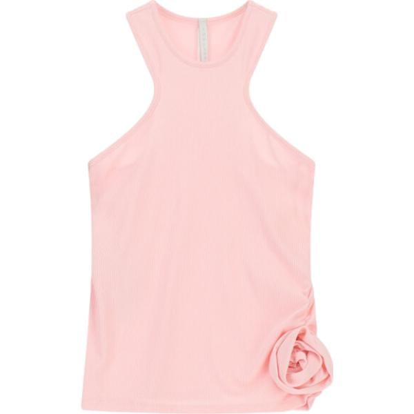 top Imperial rosa con stampe