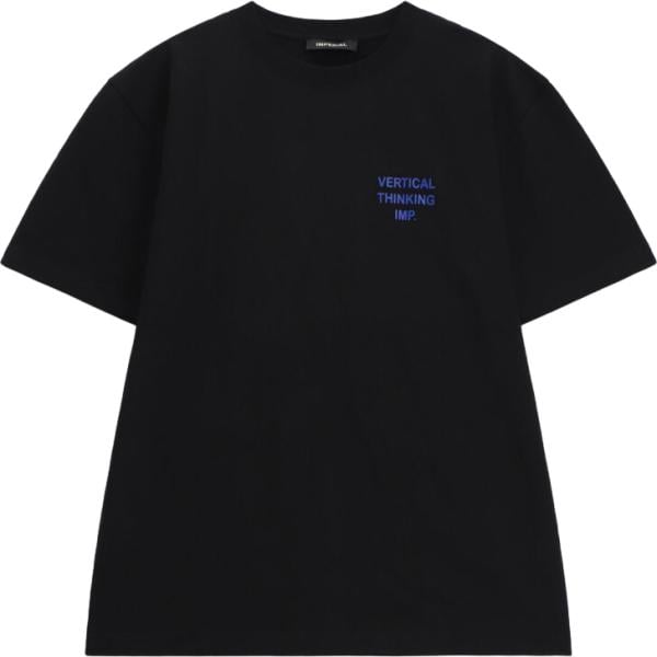 t-shirt Imperial nero con stampe
