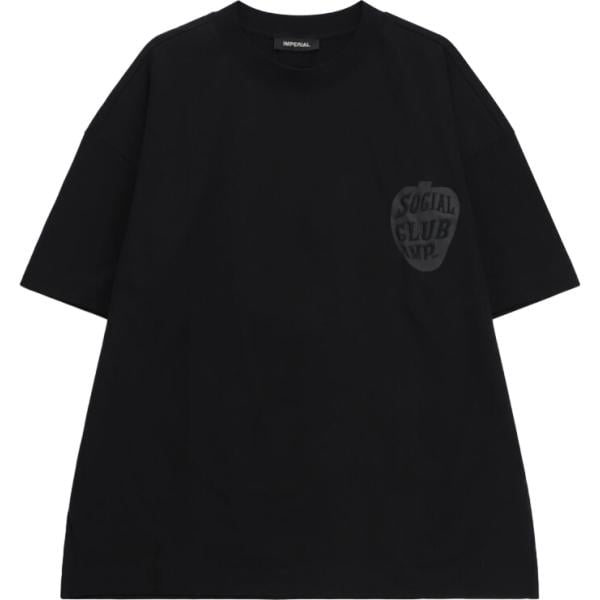 t-shirt Imperial nero con stampe