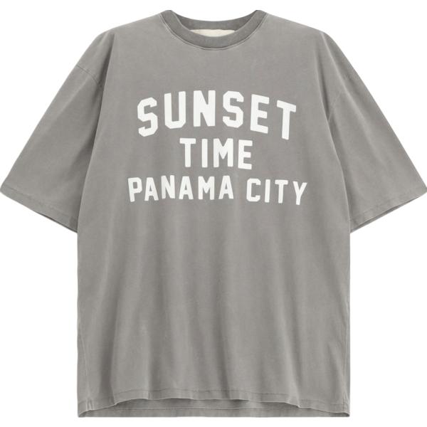 t-shirt Imperial grigio con stampe