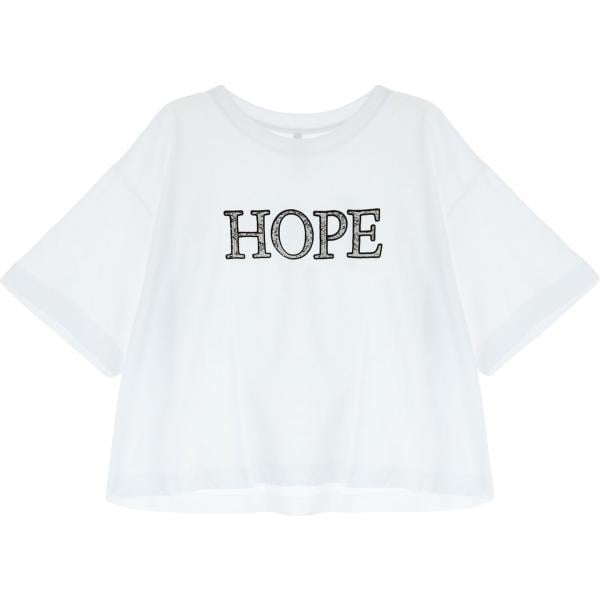 t-shirt Imperial bianco con stampe