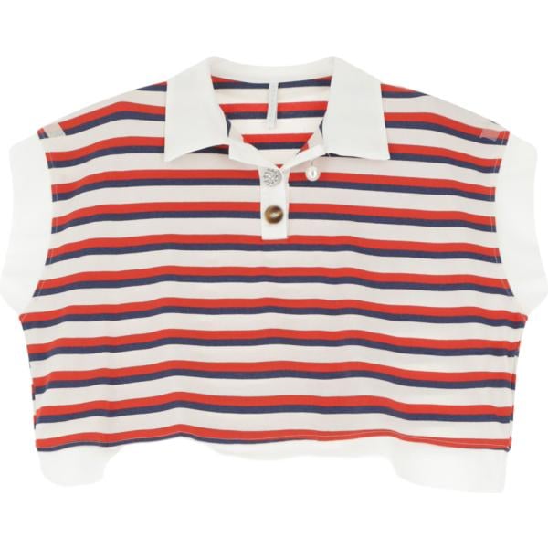 polo Imperial grigio a righe
