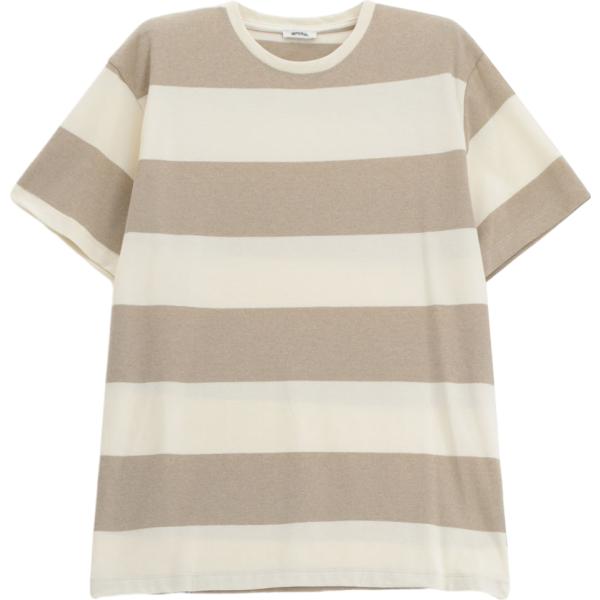 t-shirt Imperial bianco a righe