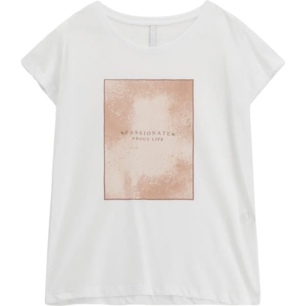 t-shirt Imperial bianco con stampe