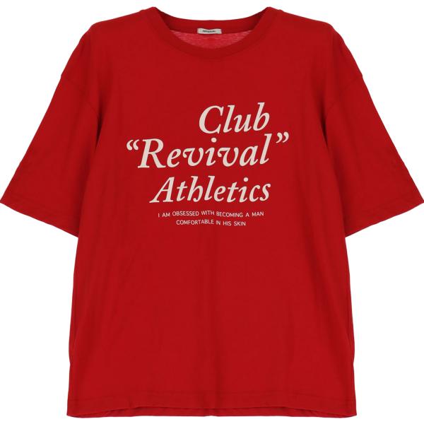 t-shirt Imperial rosso con stampe