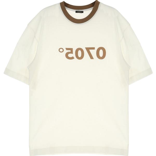 t-shirt Imperial bianco con stampe