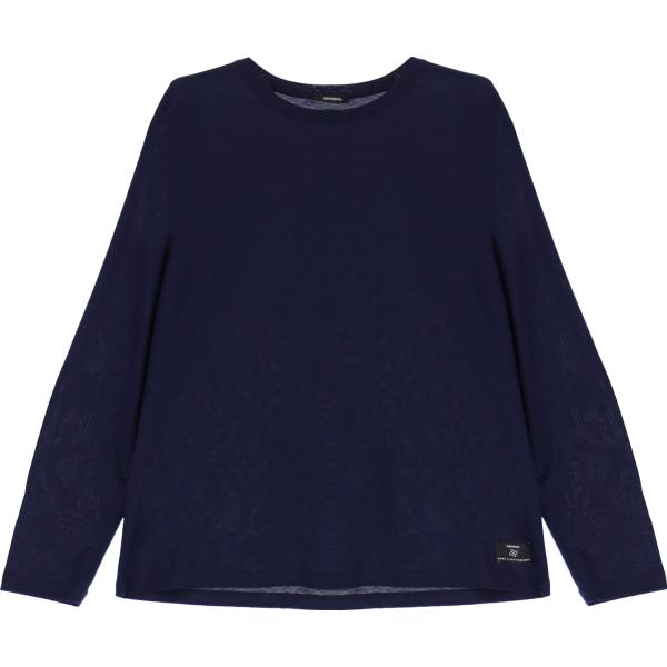 t-shirt Imperial blu tinta unita