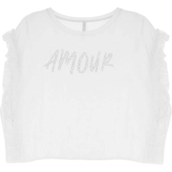 t-shirt Imperial bianco con stampe