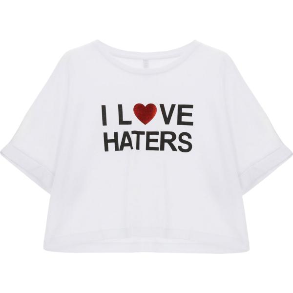 t-shirt Imperial bianco con stampe