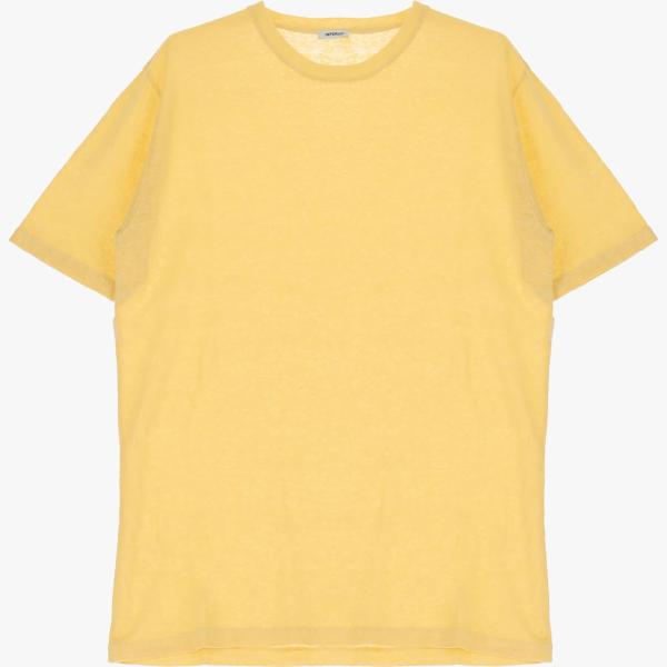 t-shirt Imperial giallo tinta unita