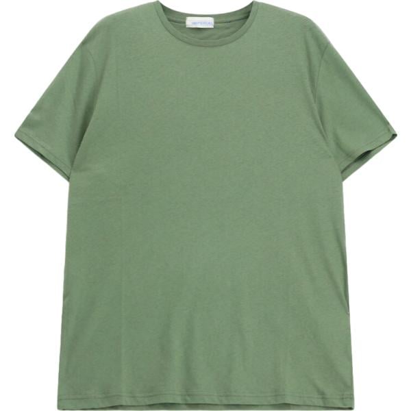 t-shirt Imperial verde con stampe