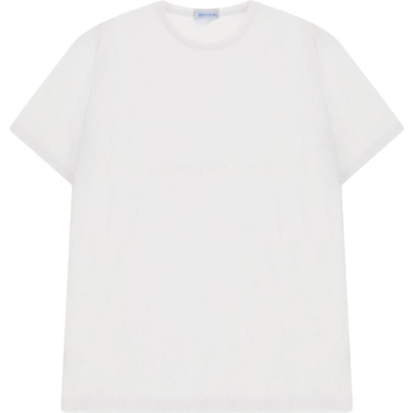 t-shirt Imperial bianco con stampe