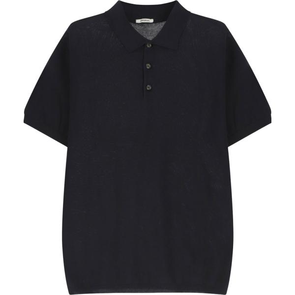 polo Imperial nero tinta unita