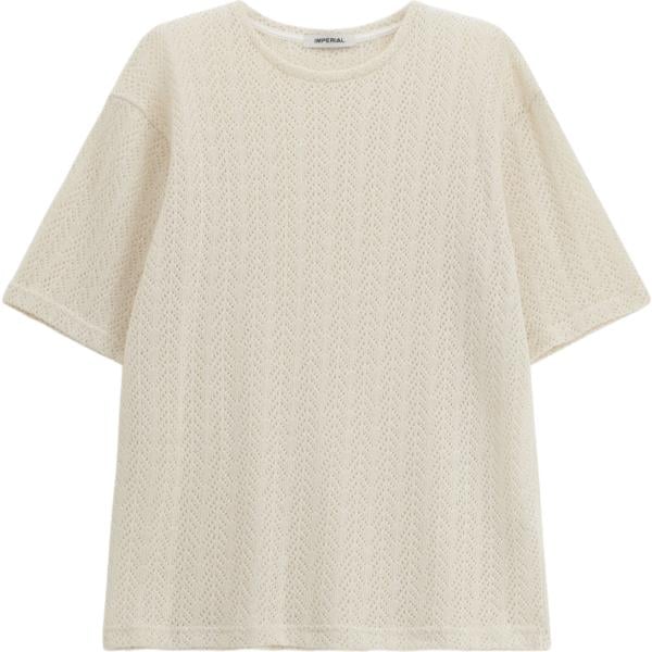 t-shirt Imperial bianco