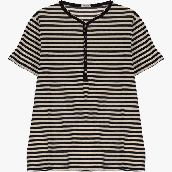 t-shirt Imperial multicolore a righe
