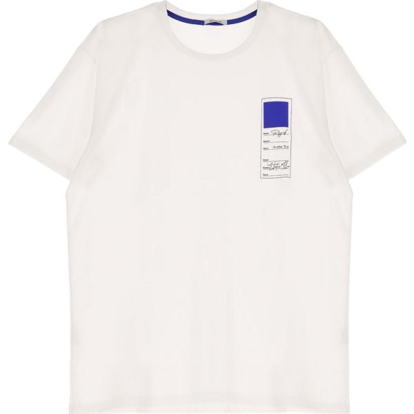 t-shirt Imperial bianco con stampe
