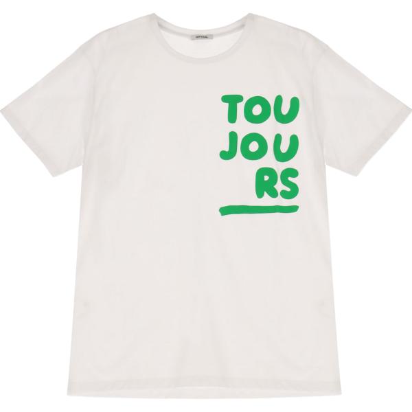 t-shirt Imperial bianco con stampe