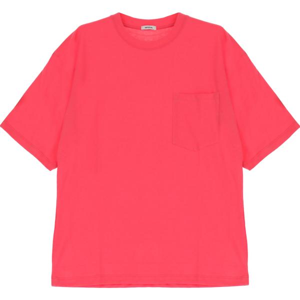 t-shirt Imperial rosso tinta unita
