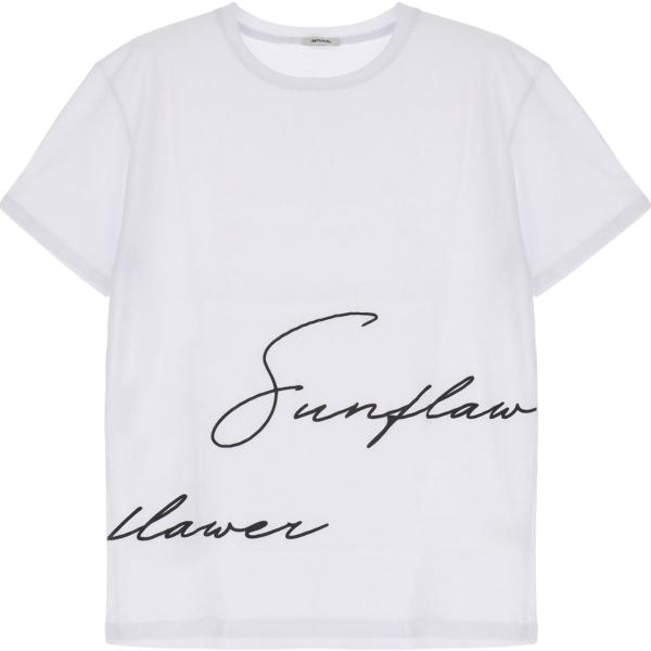t-shirt Imperial bianco con stampe