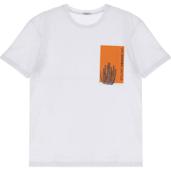t-shirt Imperial bianco con stampe