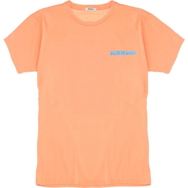 t-shirt Imperial arancione con stampe